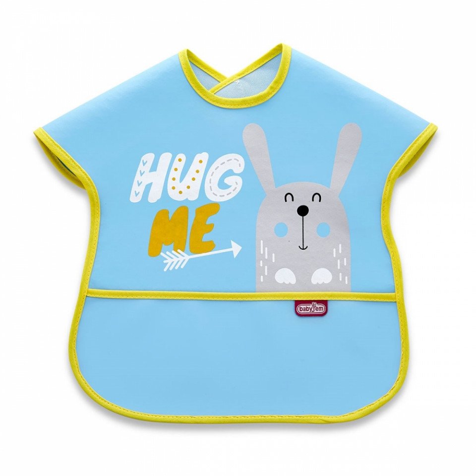 Baveta cu buzunar Poly Large Bib (Culoare: Bleu)