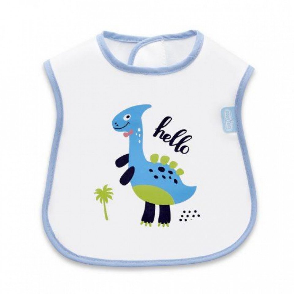 Baveta Poly Midi Bib (Culoare: Bleu)