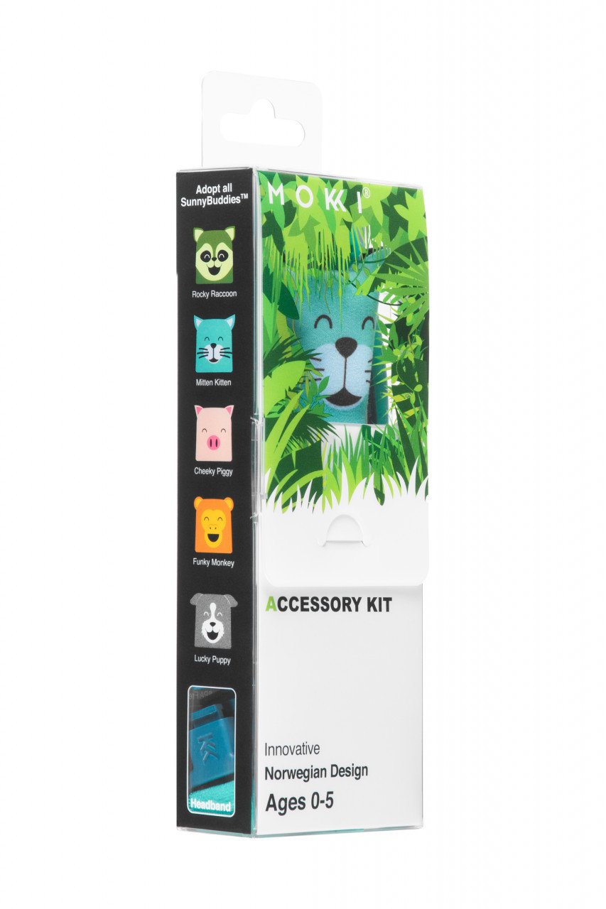 Kit accesorii pentru ochelari de soare MOKKI Click&Change, bleu - imagine 5