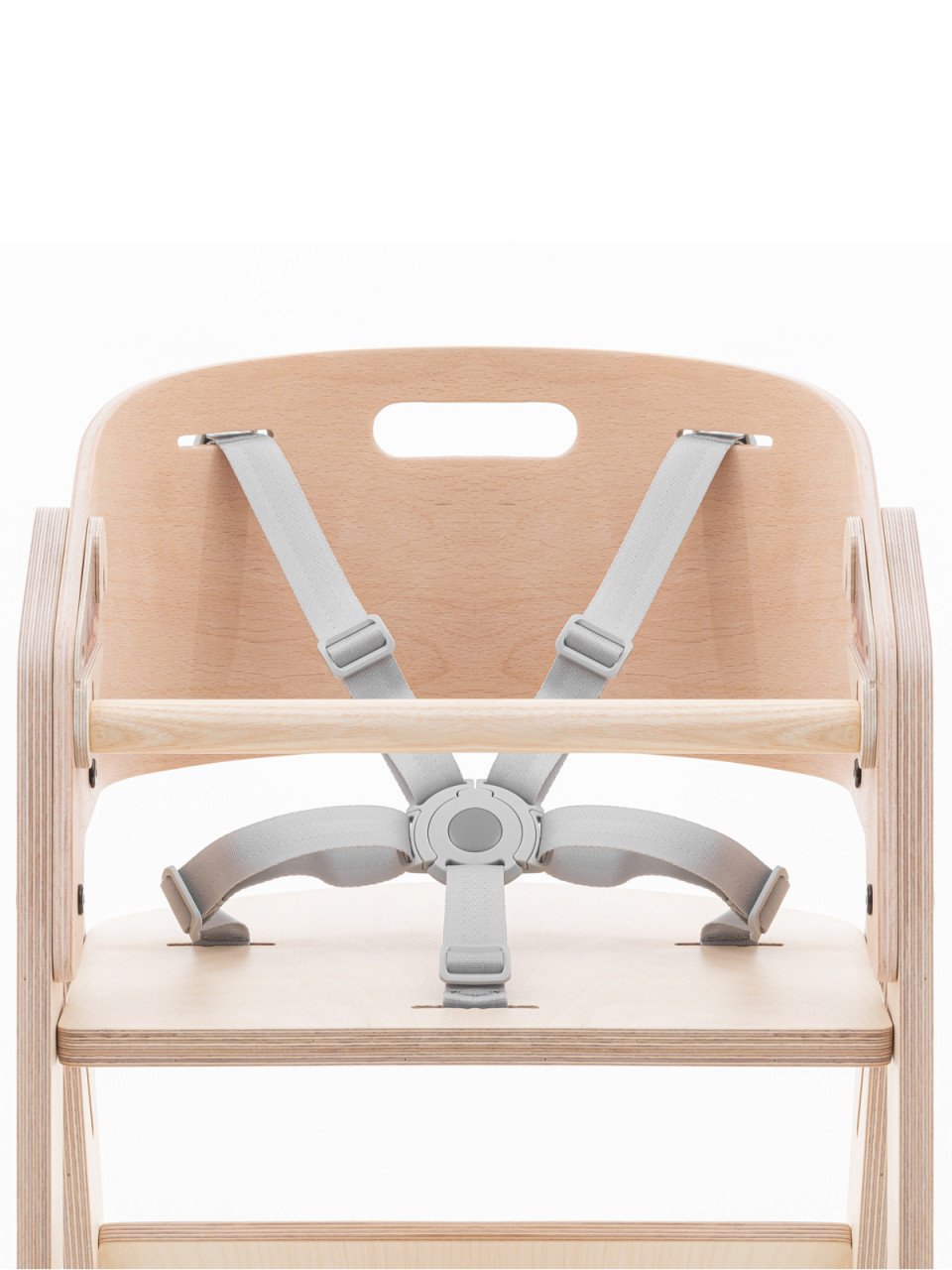 Scaun de masa pliabil din lemn MamaToyz, multifunctional si transformabil cu masuta, 6 luni - adolescent, Verde - imagine 6