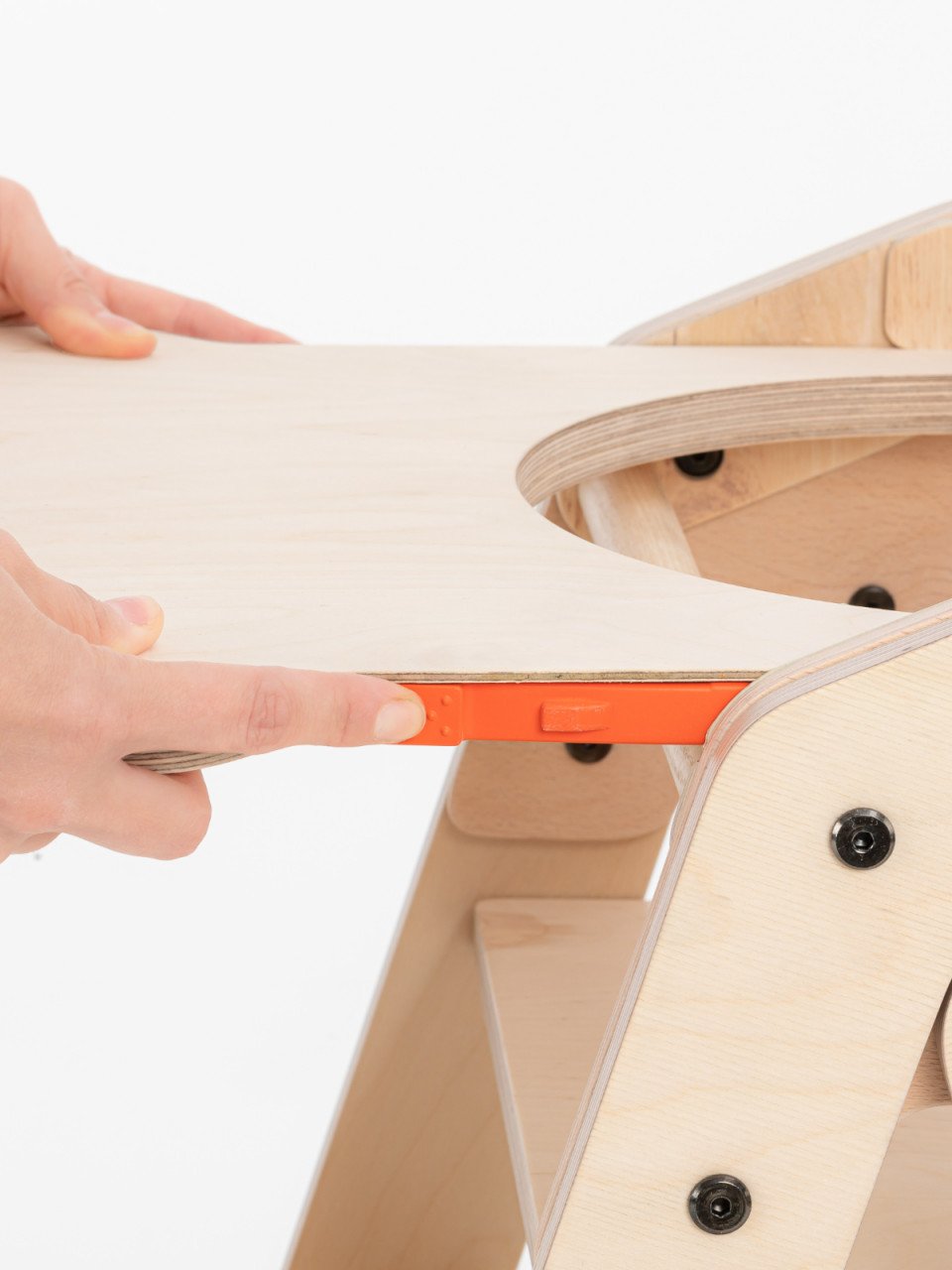 Scaun de masa pliabil din lemn MamaToyz, multifunctional si transformabil cu masuta, 6 luni - adolescent, Verde - imagine 9