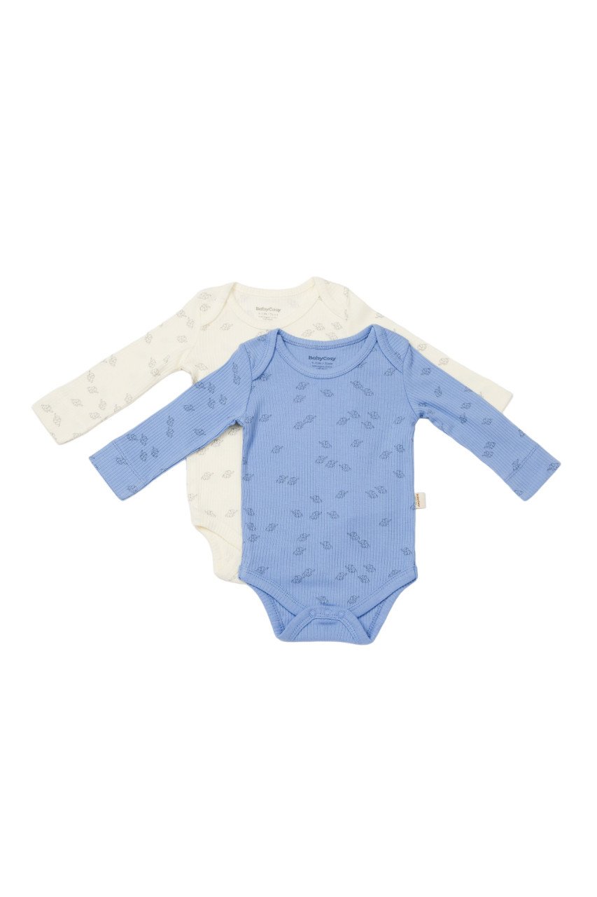 Set 2 body-uri cu maneca lunga Printed