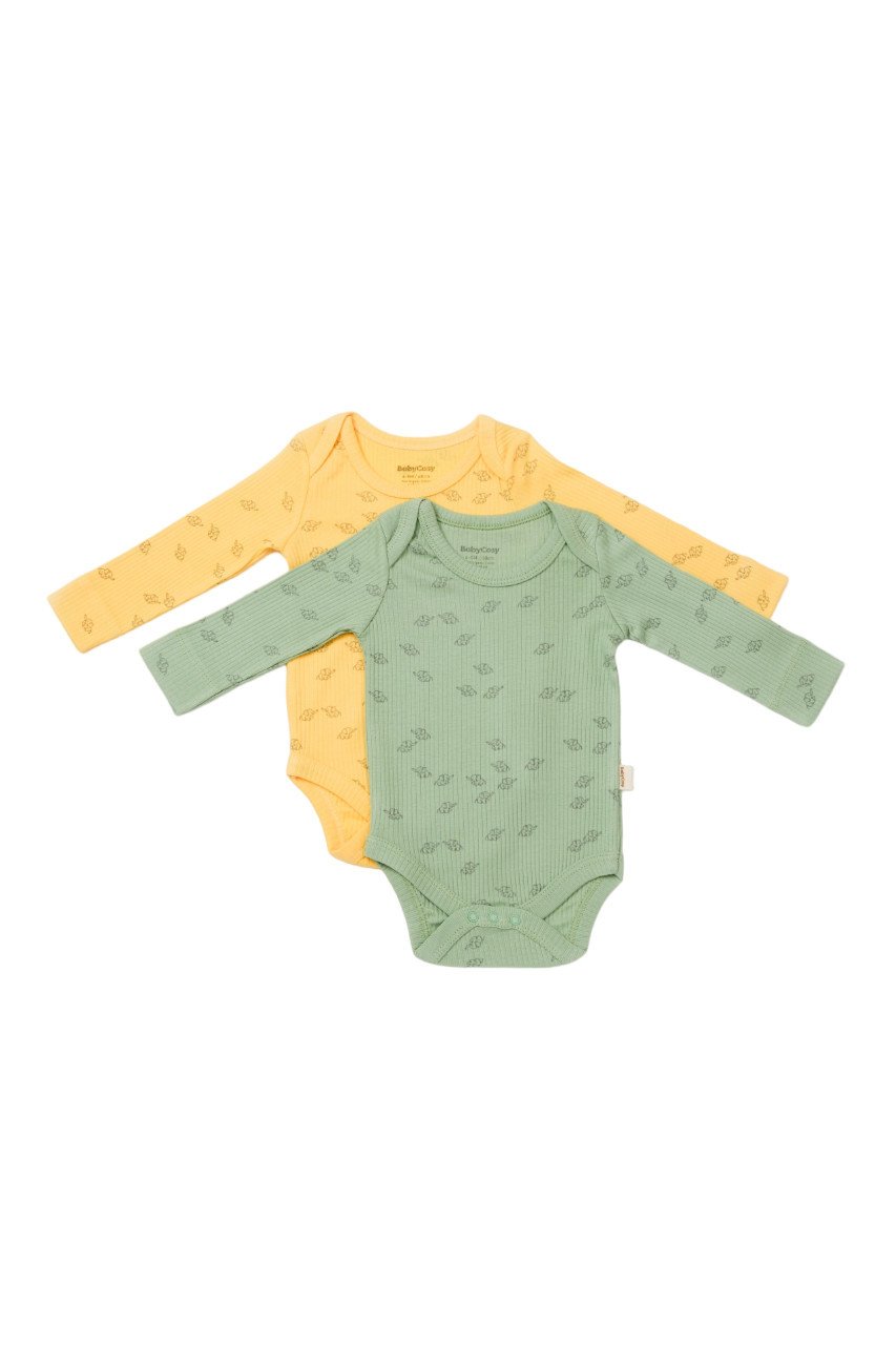 Set 2 body-uri cu maneca lunga Printed