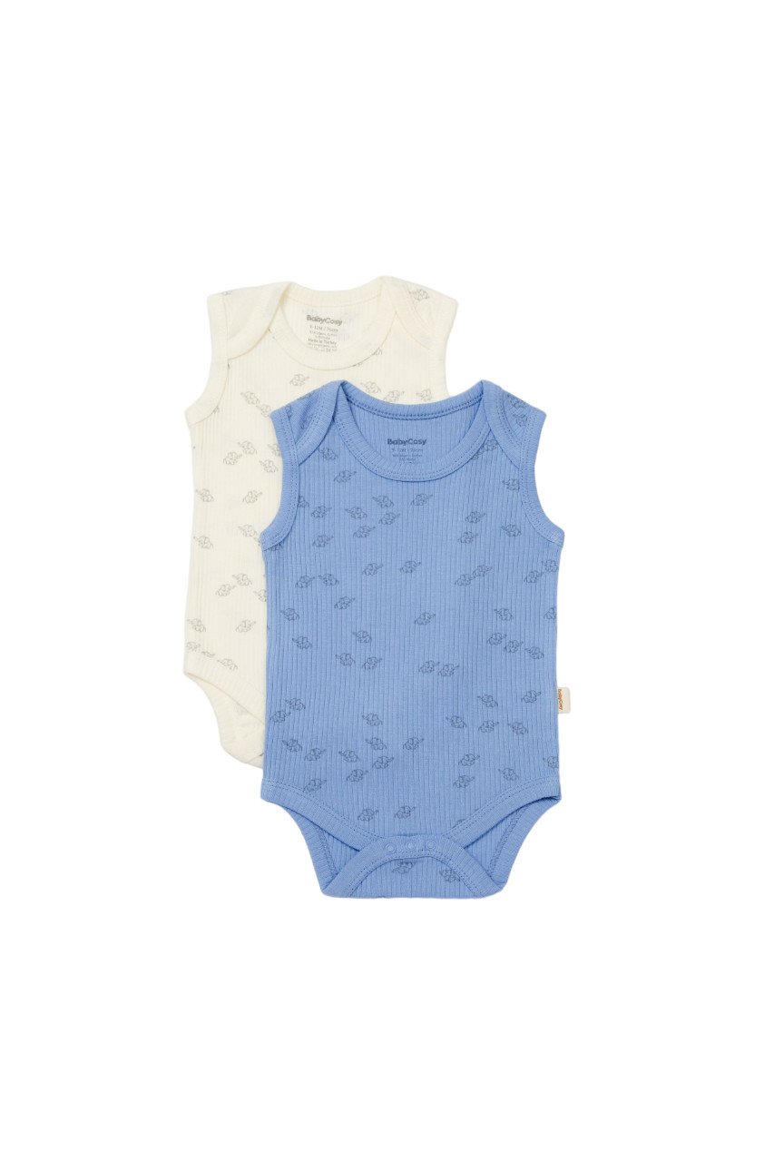 Set 2 body-uri fara maneci Printed