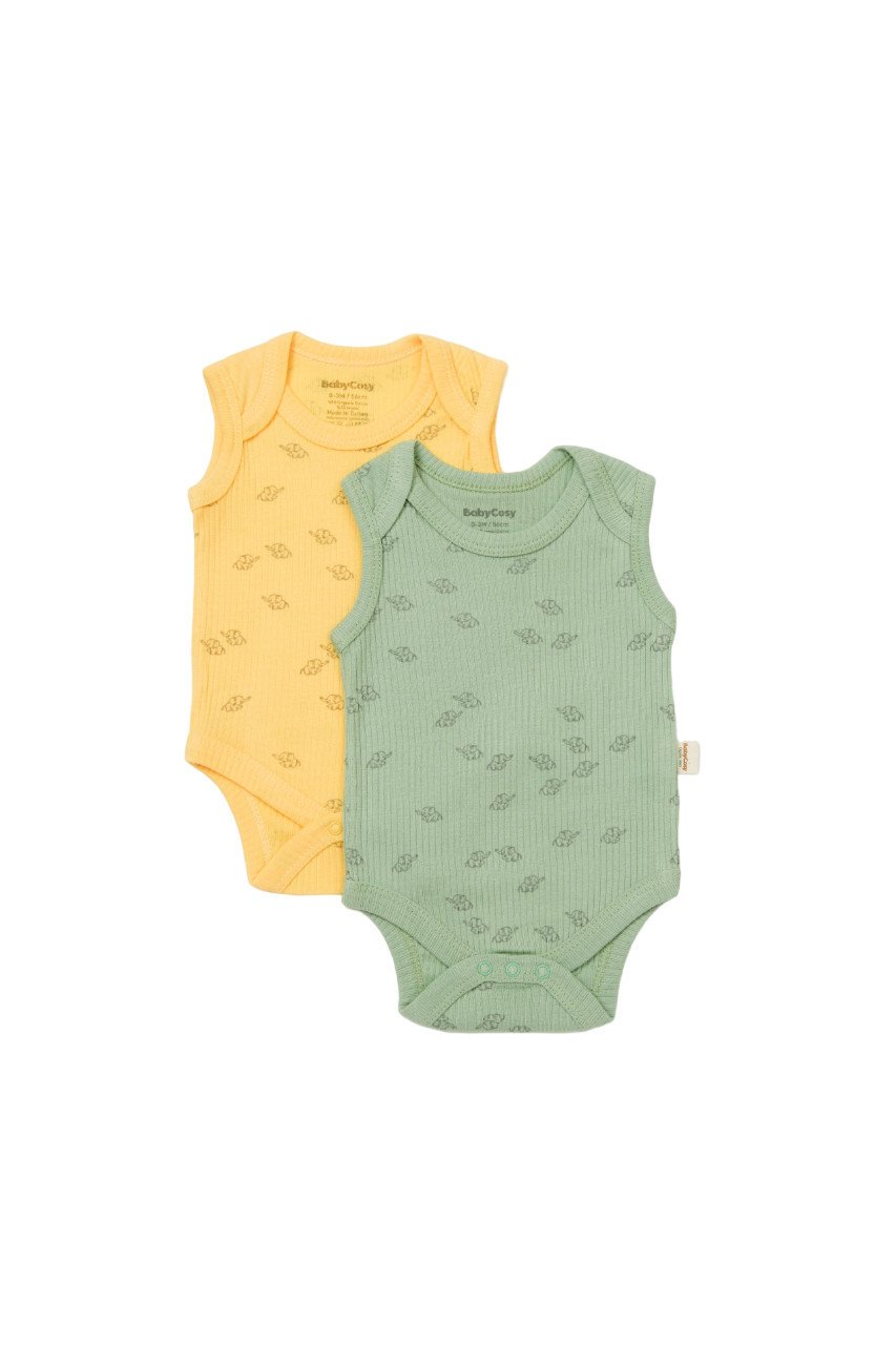 Set 2 body-uri fara maneci Printed