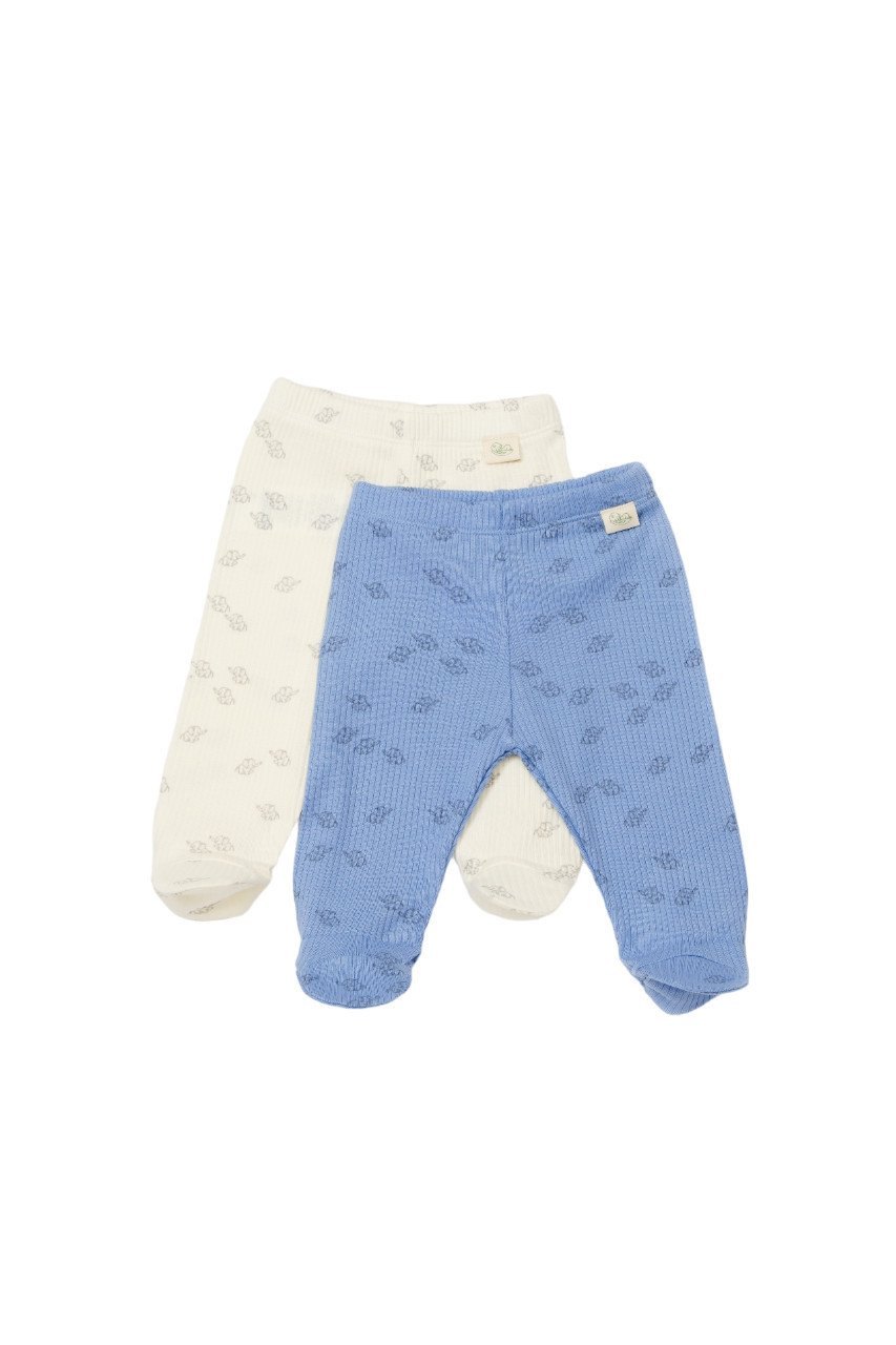 Set 2 pantalonasi cu botosei Printed