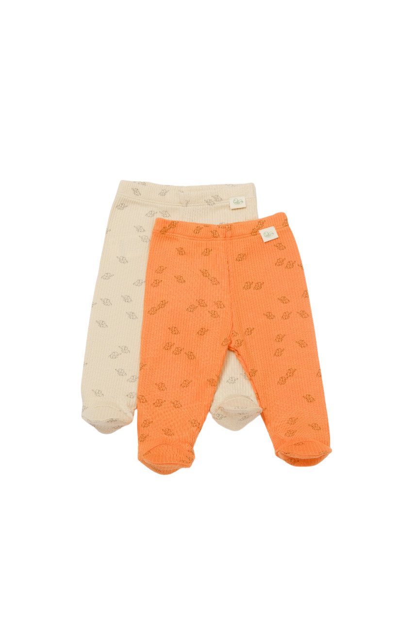 Set 2 pantalonasi cu botosei Printed