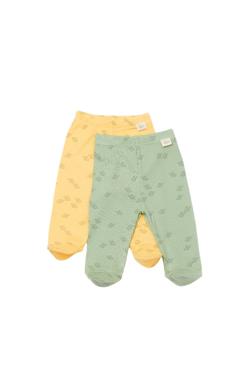 Set 2 pantalonasi cu botosei Printed