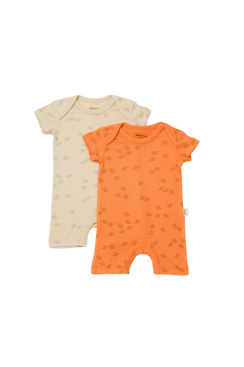 Set 2 salopete scurte Printed
