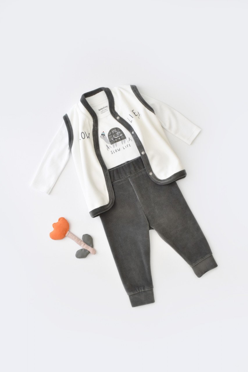 Set 3 piese Broscuta cu body