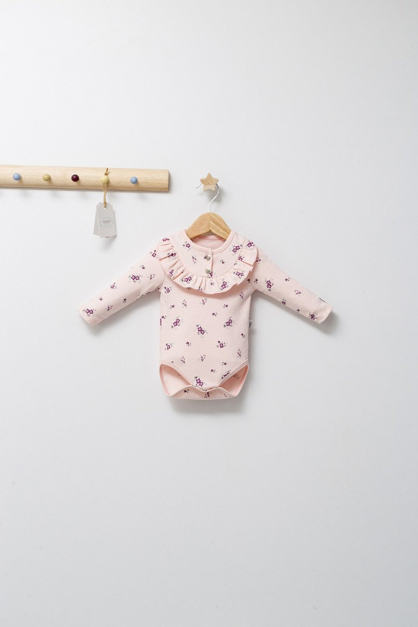 Set de 2 body-uri cu volanase pentru nou nascuti Paris