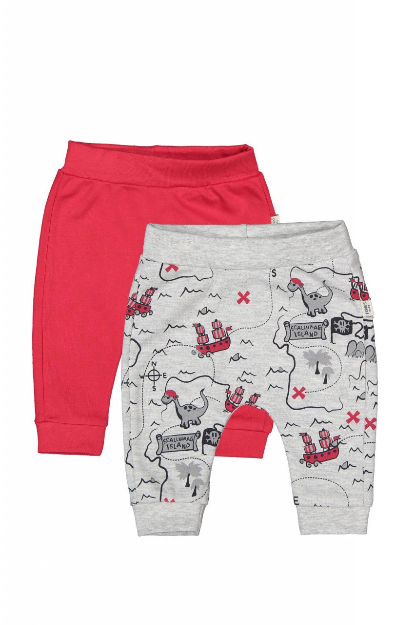 Set de 2 perechi de pantaloni Dino pentru bebelusi