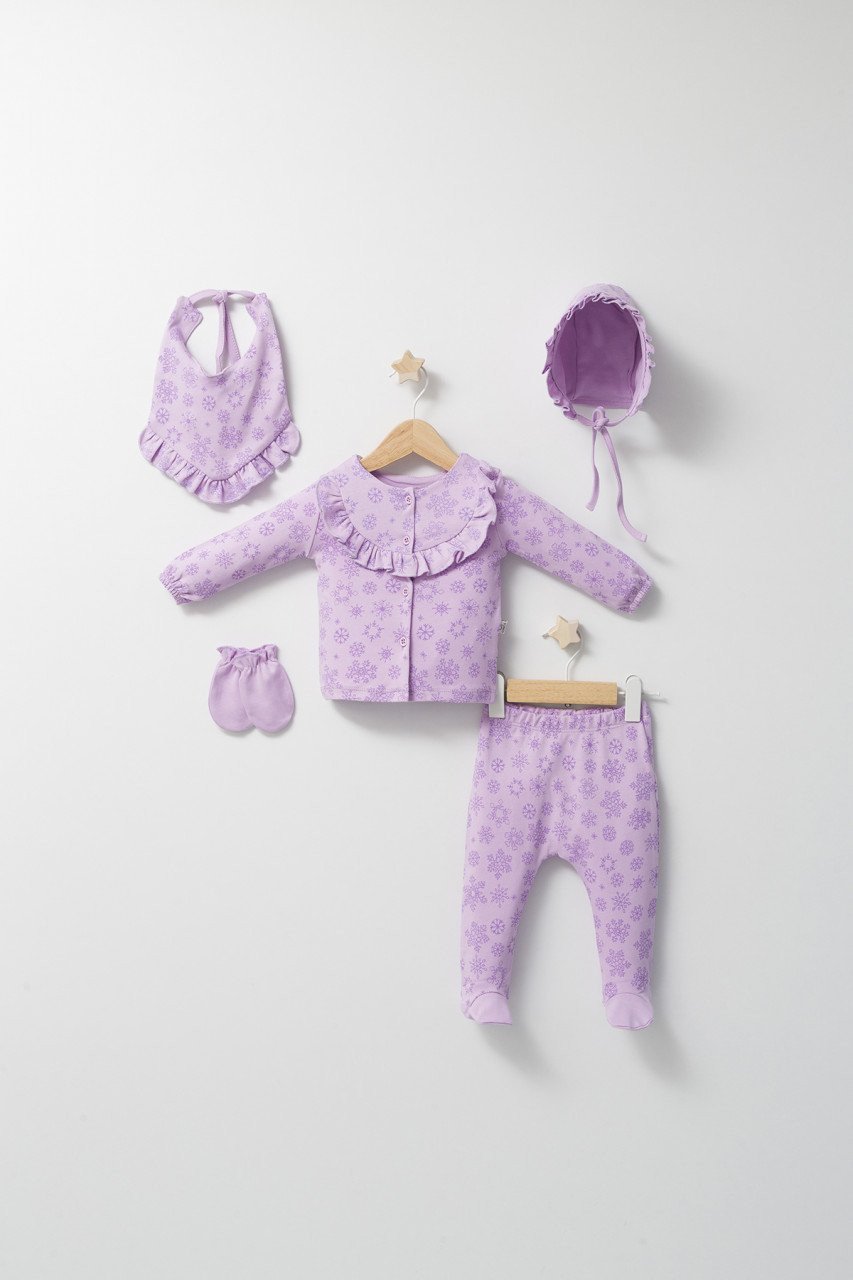 Set de 5 piese pentru nou nascut Ballon