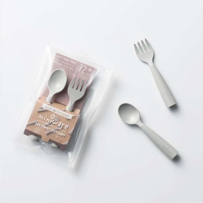 Set de tacamuri bebelusi Miniware My First Cutlery