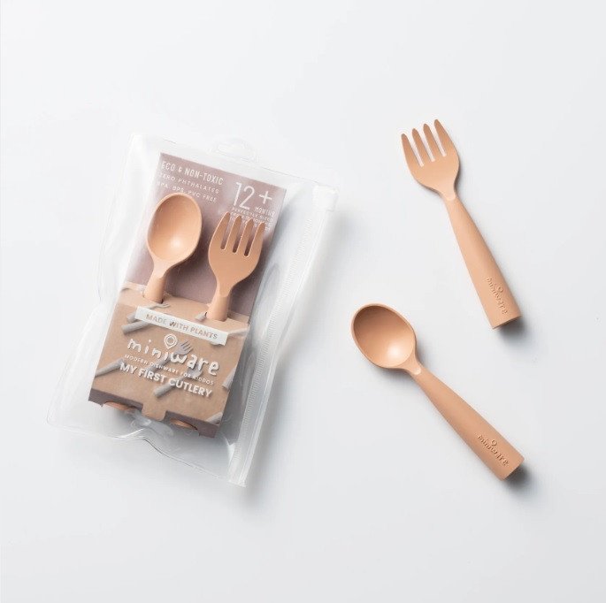 Set de tacamuri bebelusi Miniware My First Cutlery