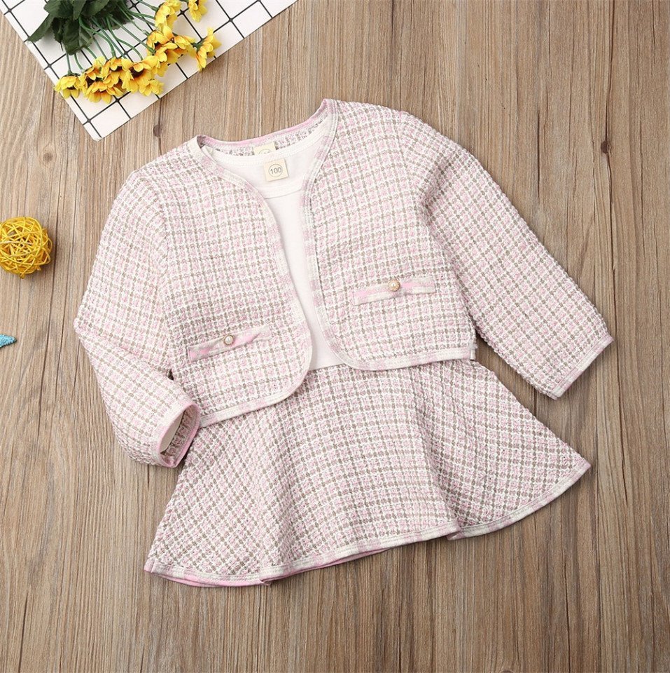 Set sacou cu rochita Drool (Marime: 130