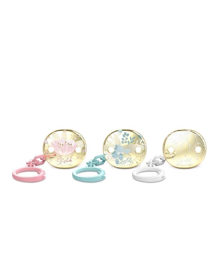 Lănțișor pentru suzetă Albastru Gold Premium - imagine 2