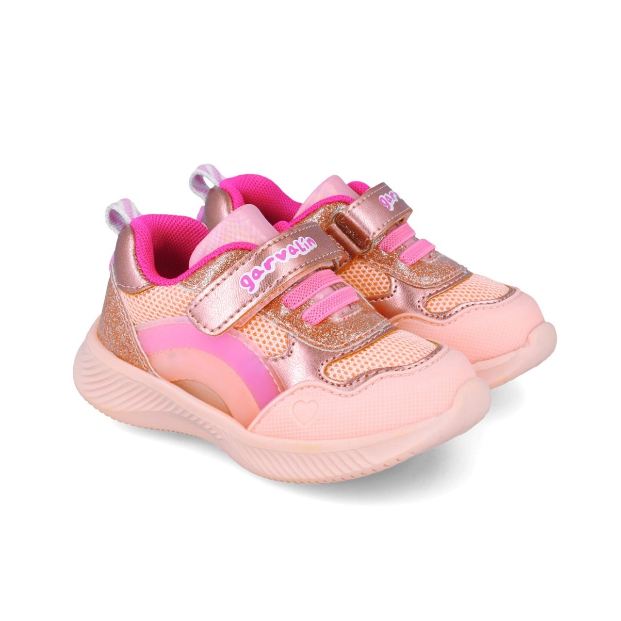 Sneakers cu leduri si curcubeu Garvalin 252801