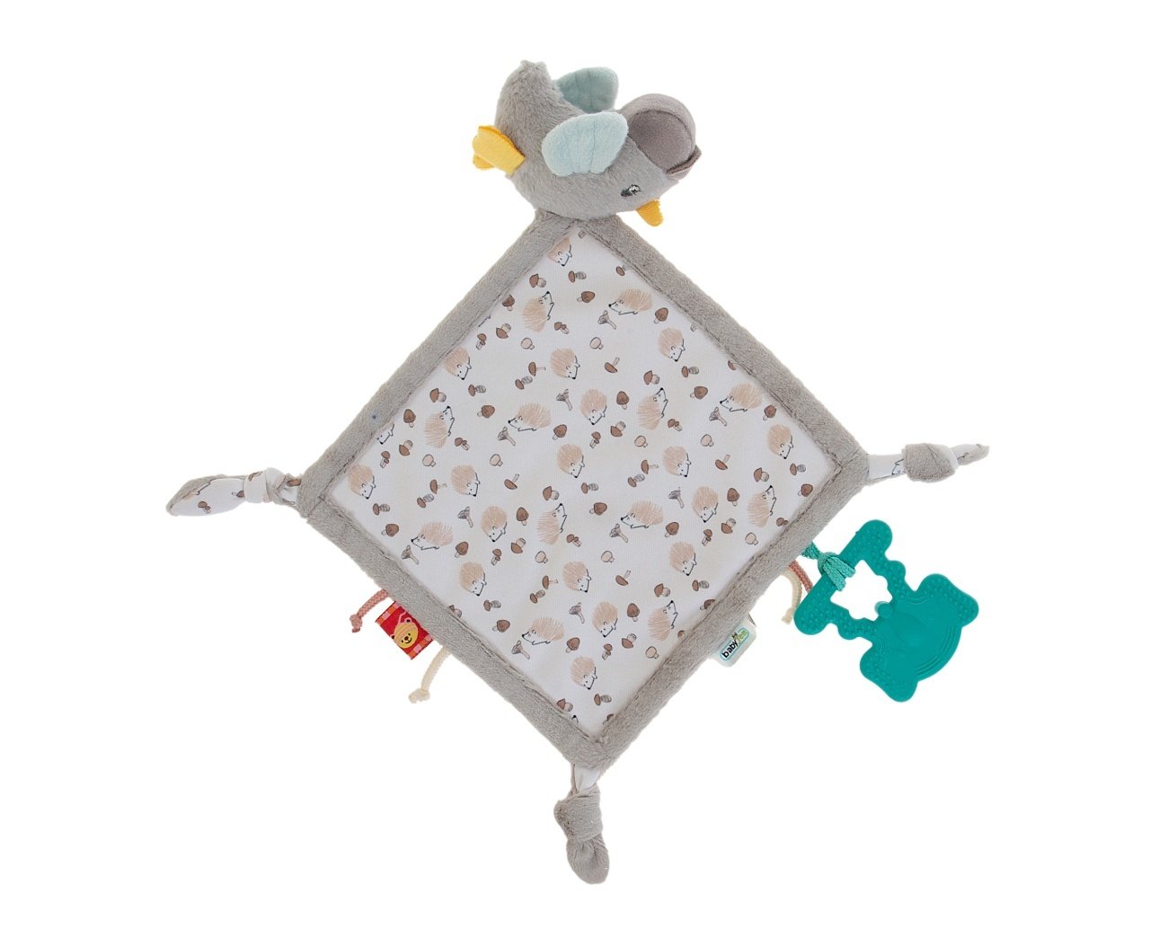 Jucarie dentitie cu paturica pathwork Bird