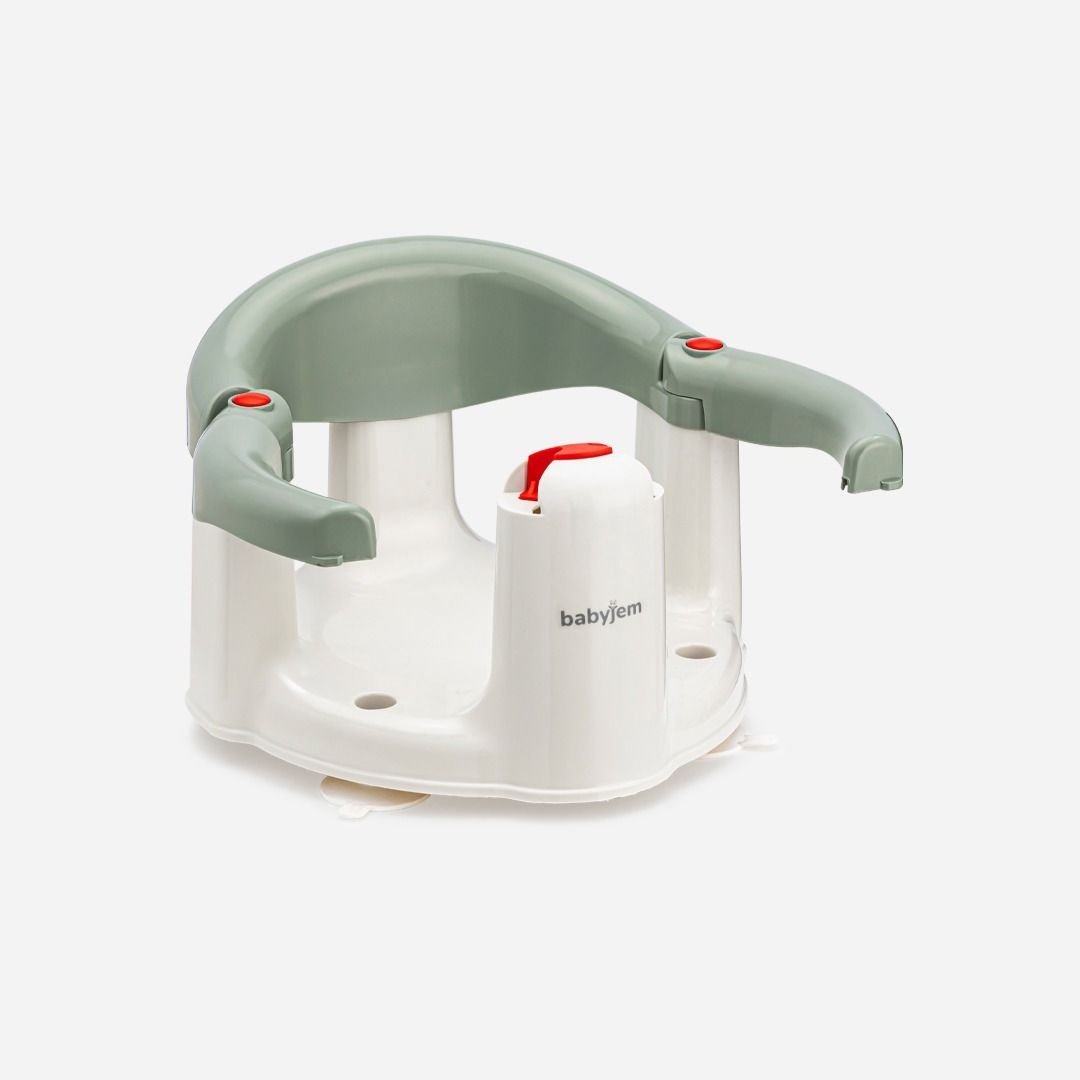 Scaun de baie bebelusi Bath and Feeding BabyJem, verde - imagine 5