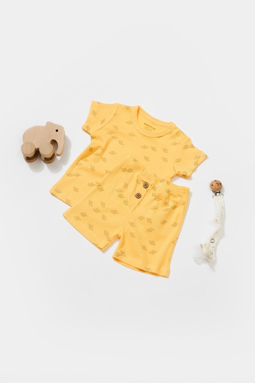 Set tricou cu pantaloni Printed