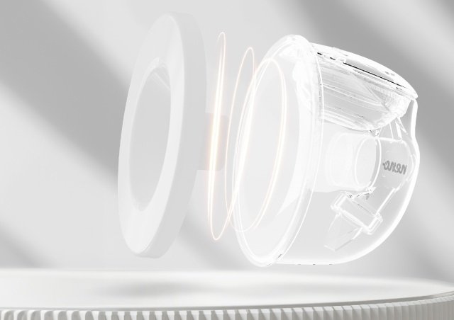 Neno Muszle – 2 cupe Hands Free pentru pompe de sân - imagine 10