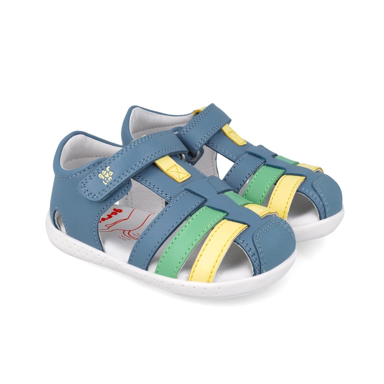 Sandale din piele pentru copii Garvalin 252332
