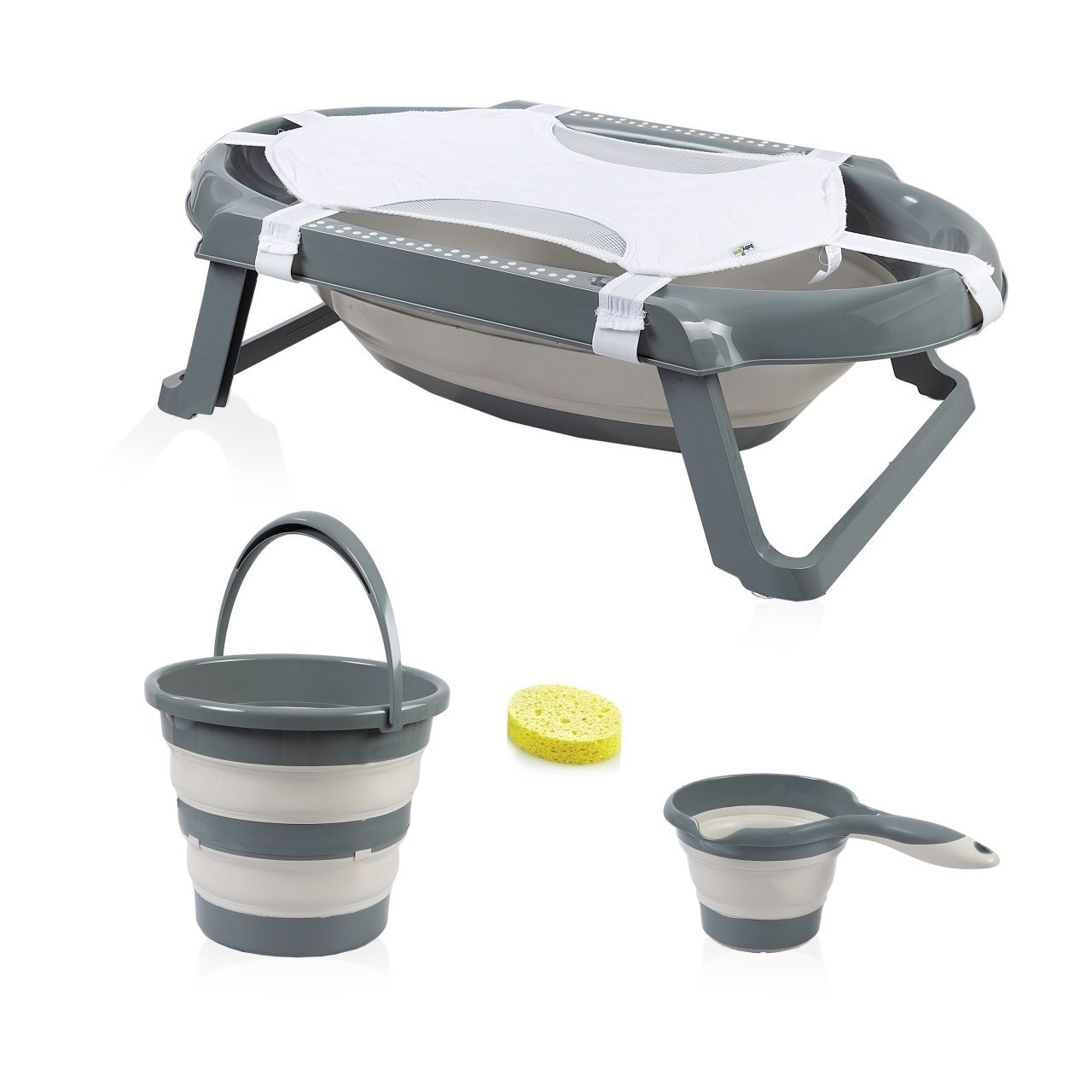 Set cadita pliabila de baie Babyjem