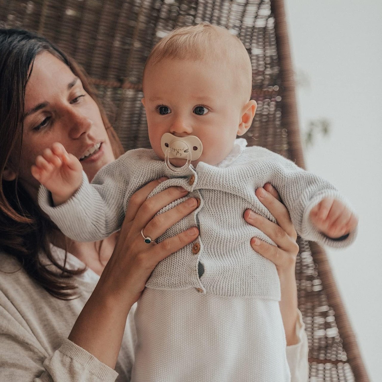 Set Spread Joy 3 piese, bej, Suavinex - imagine 6