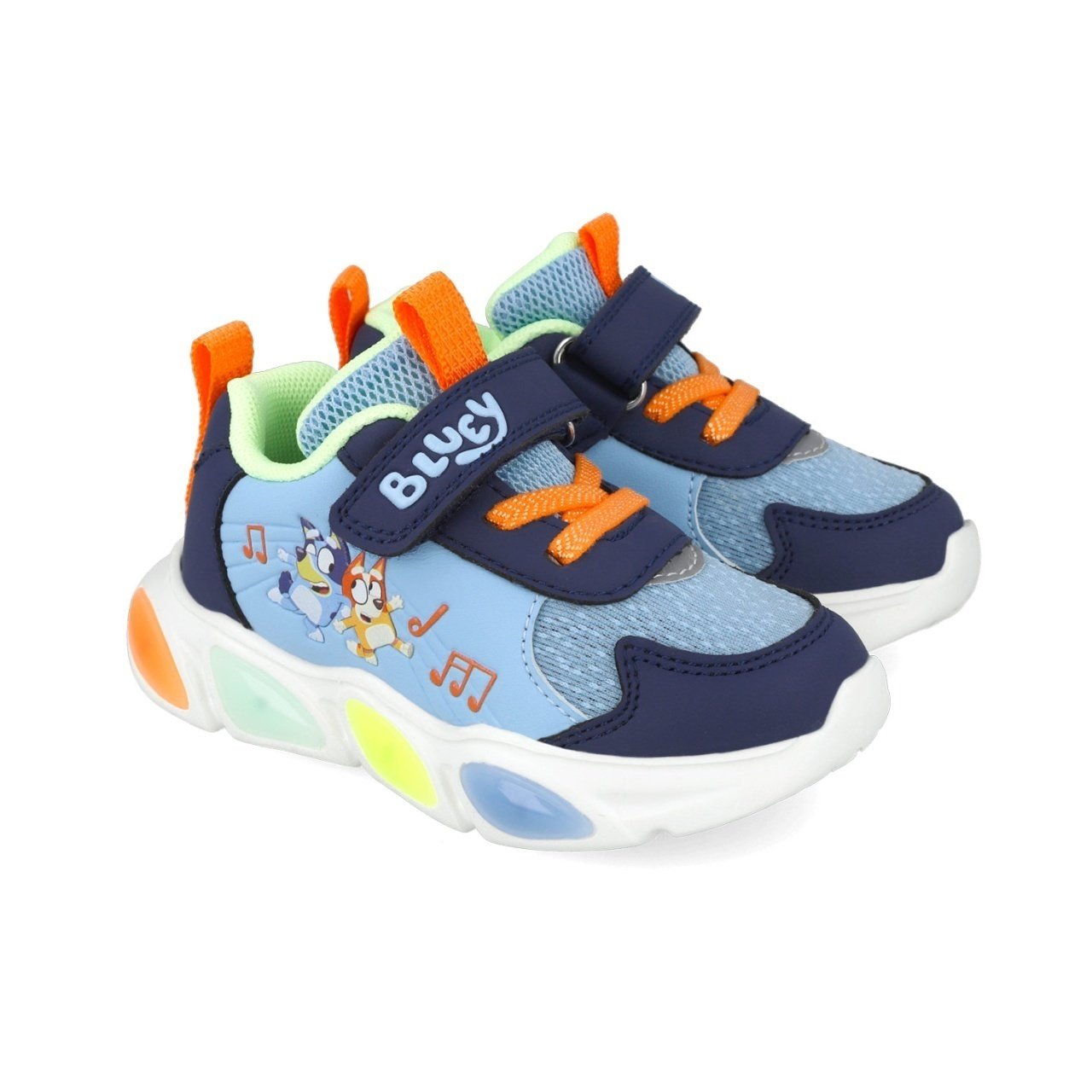 Sneakers Bluey cu luminite Garvalin 251856