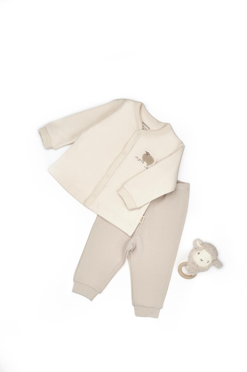 Set bluzita cu capse si pantalon